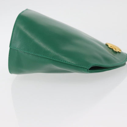 Salvatore Ferragamo Shoulder Bag Leather, Green, Leather, Shoulder Bag