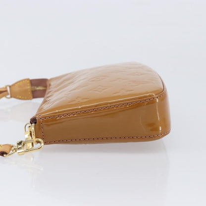 Louis Vuitton Pochette Accessoires NM Monogram Vernis, Brown, Patent Leather, Clutch