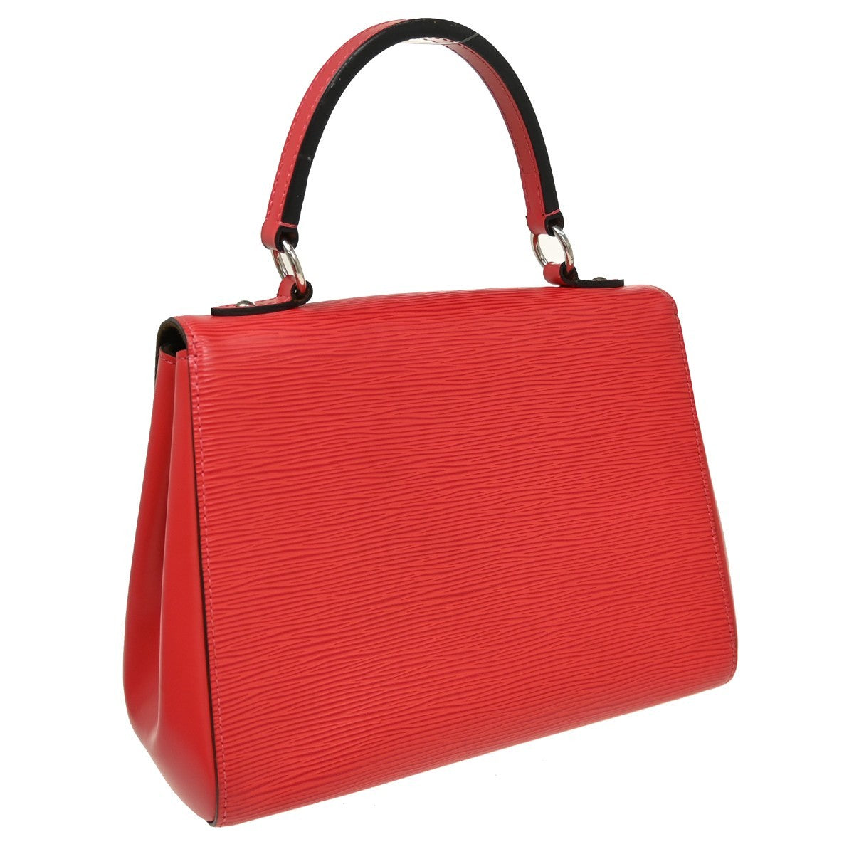 Louis Vuitton Cluny Top Handle Epi Leather, Red, Leather, Handbag