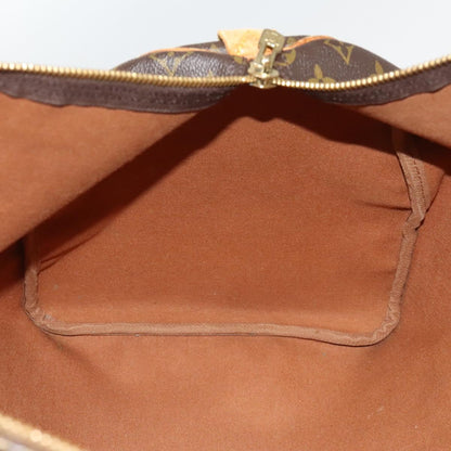 Louis Vuitton Keepall Bag Monogram Canvas, BROWN, CANVAS, Travel bag