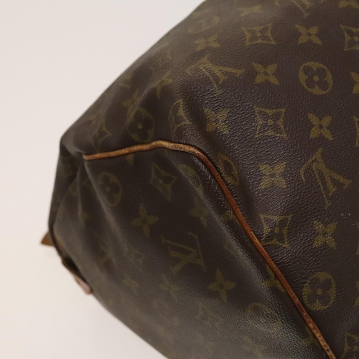 Louis Vuitton Speedy Bandouliere Bag Monogram Canvas, BROWN, CANVAS, Handbag