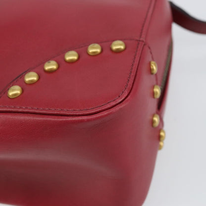 Celine Handbag Leather, Red, Leather, Handbag