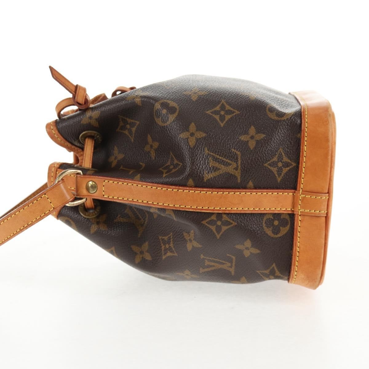 Louis Vuitton Noe Monogram Canvas, Brown, Canvas, Shoulder Bag