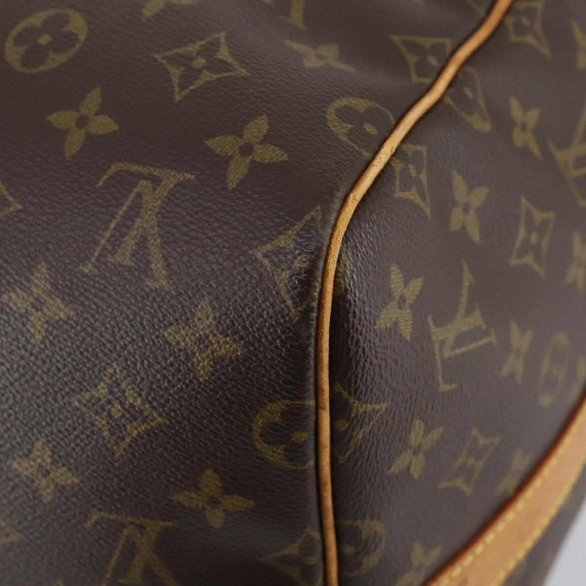 Louis Vuitton Keepall Bag Monogram Canvas, BROWN, CANVAS, Travel bag