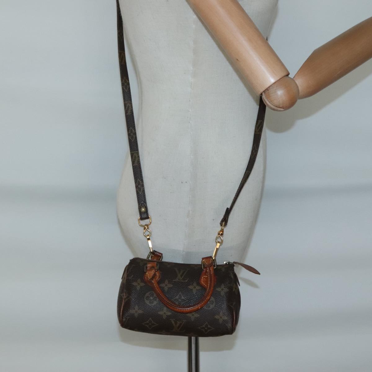 Louis Vuitton Speedy Bandouliere NM Bag Monogram Canvas, BROWN, CANVAS, Shoulder bag