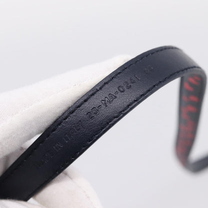 Christian Dior Vintage belt Canvas, Black, Leather, Belt