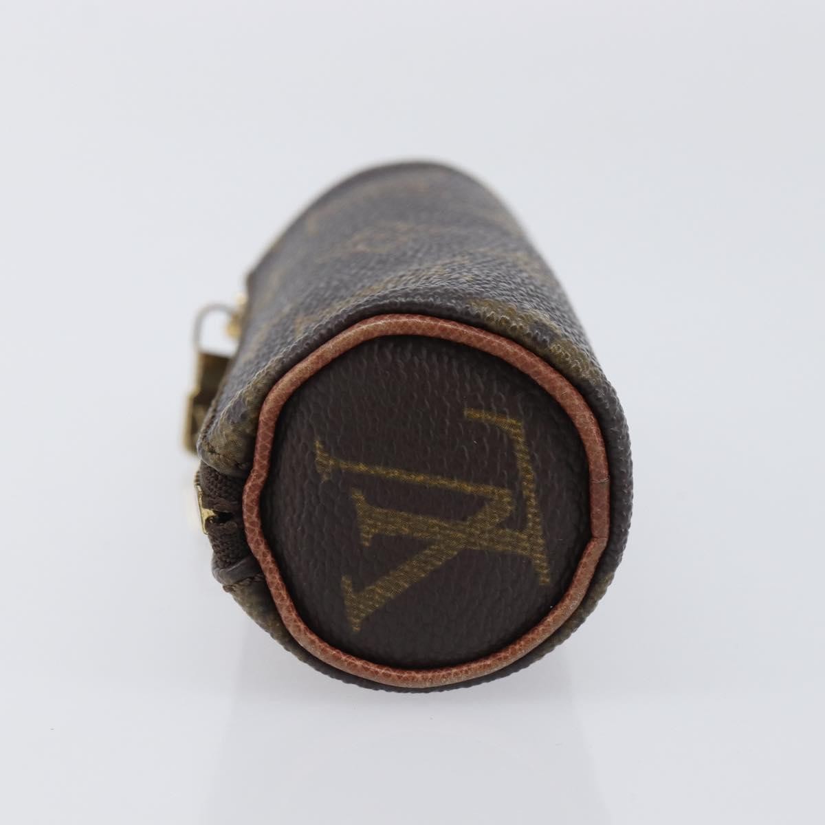 Louis Vuitton golf ball case monogram, Brown, Canvas, Clutch