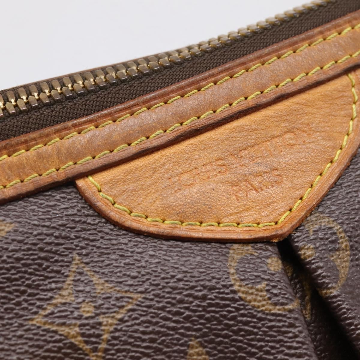 Louis Vuitton Palermo Monogram Canvas, Brown, Canvas, Tote Bag