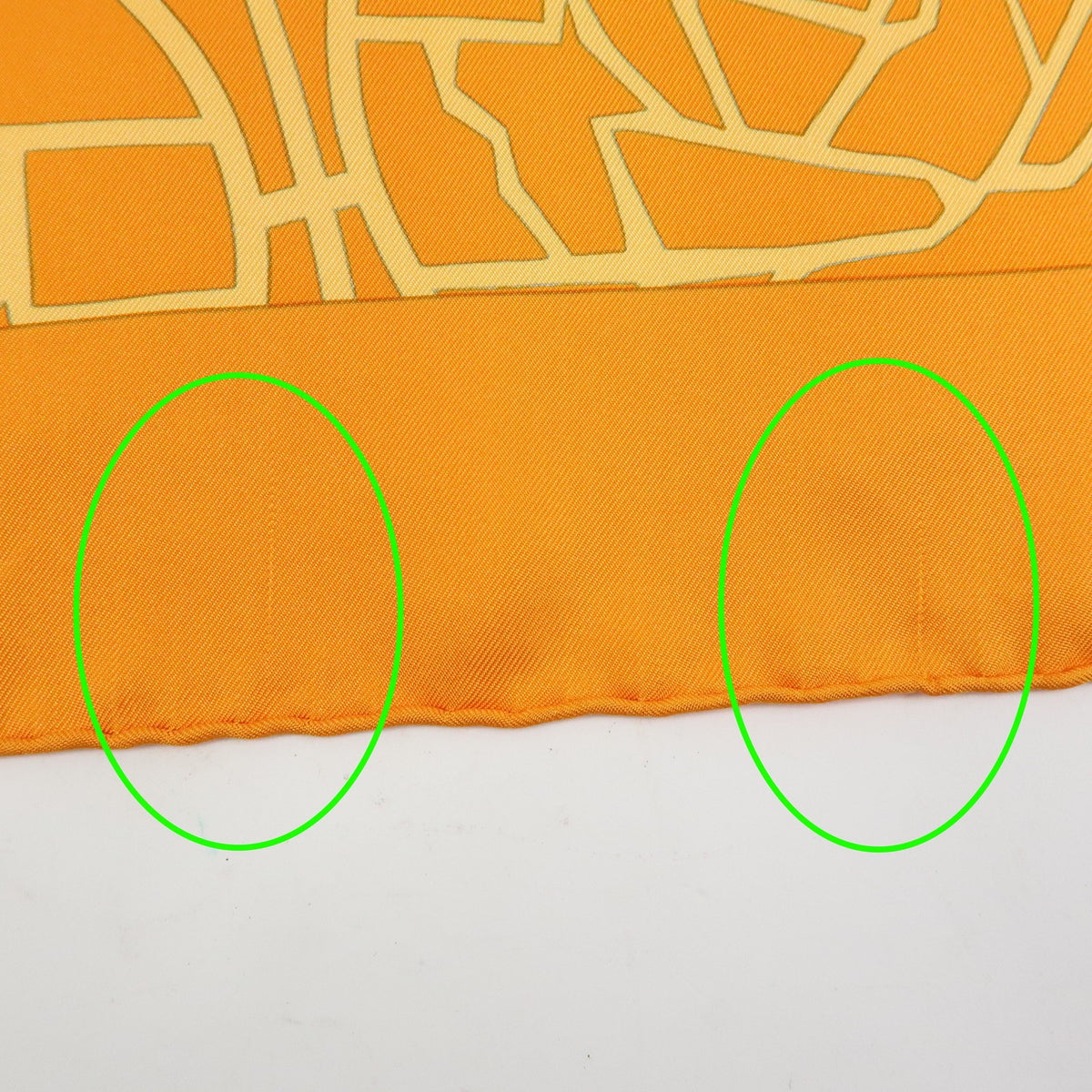 Hermes Carré 90 Silk multicolor, Orange, Silk, Scarf