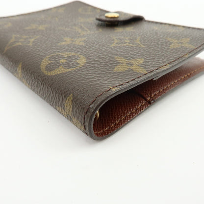 Louis Vuitton Agenda Cover Monogram Canvas, Brown, Canvas, Wallet
