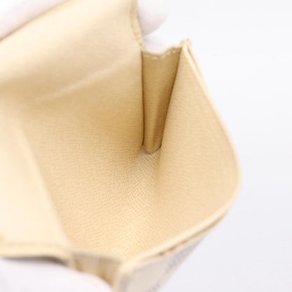 Louis Vuitton Envelope Business Card Holder Damier, White, Canvas, Card Holder