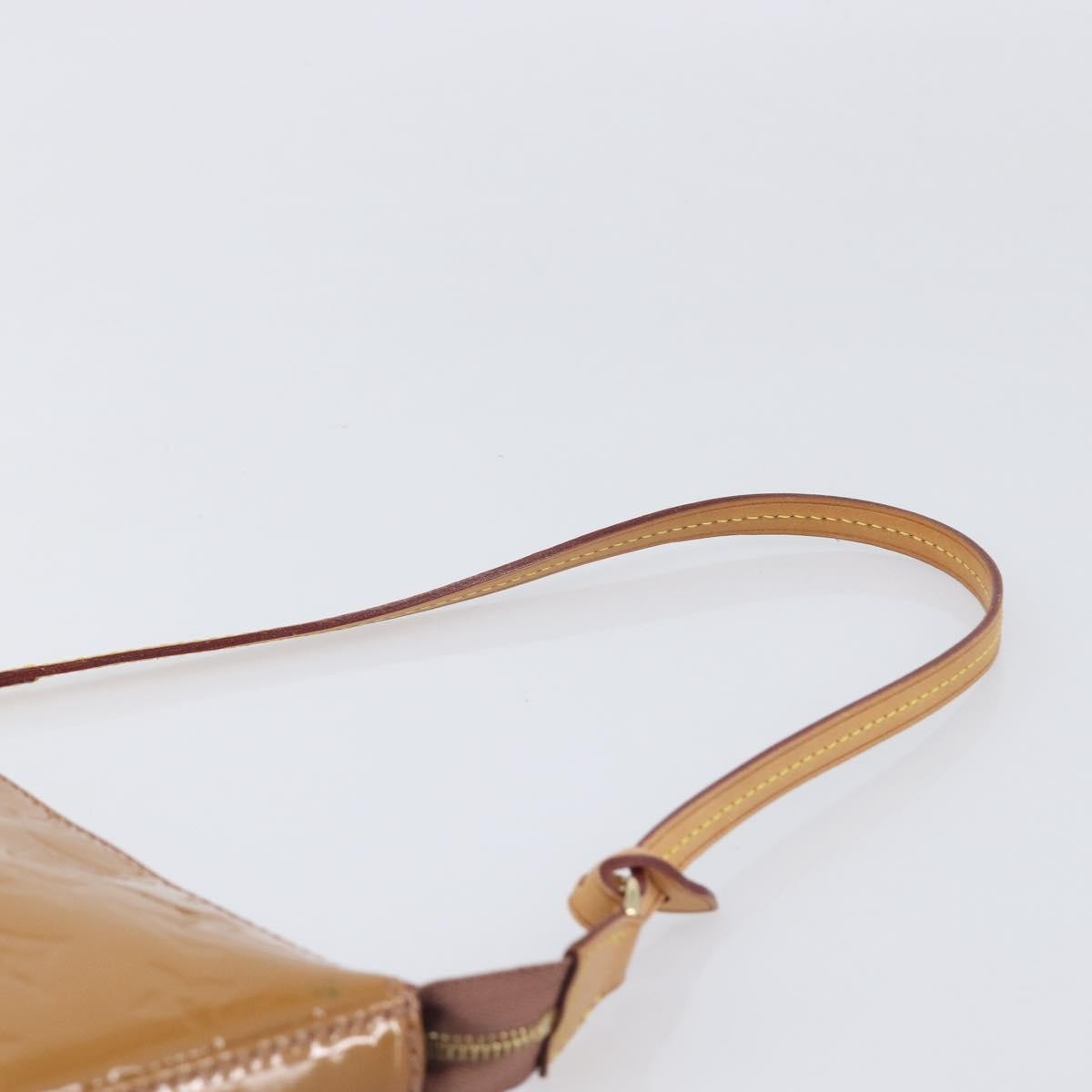 Louis Vuitton Pochette Accessoires NM Monogram Vernis, Brown, Patent Leather, Clutch