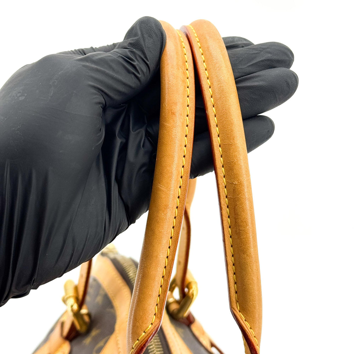 Louis Vuitton Tivoli Monogram Canvas, Brown, Canvas, Handbag