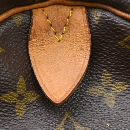 Louis Vuitton Keepall Monogram Canvas, Brown, Canvas, Travel Bag