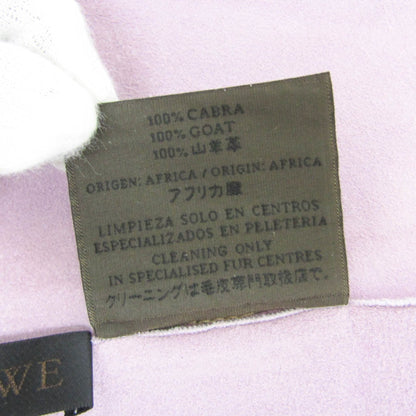 Loewe Scarf Suede, Purple, Leather, Scarf