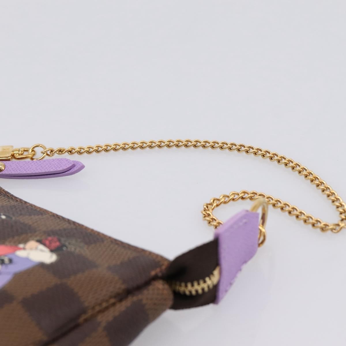 Louis Vuitton Pochette Accessoires Limited Edition Damier, Brown, Canvas, Clutch