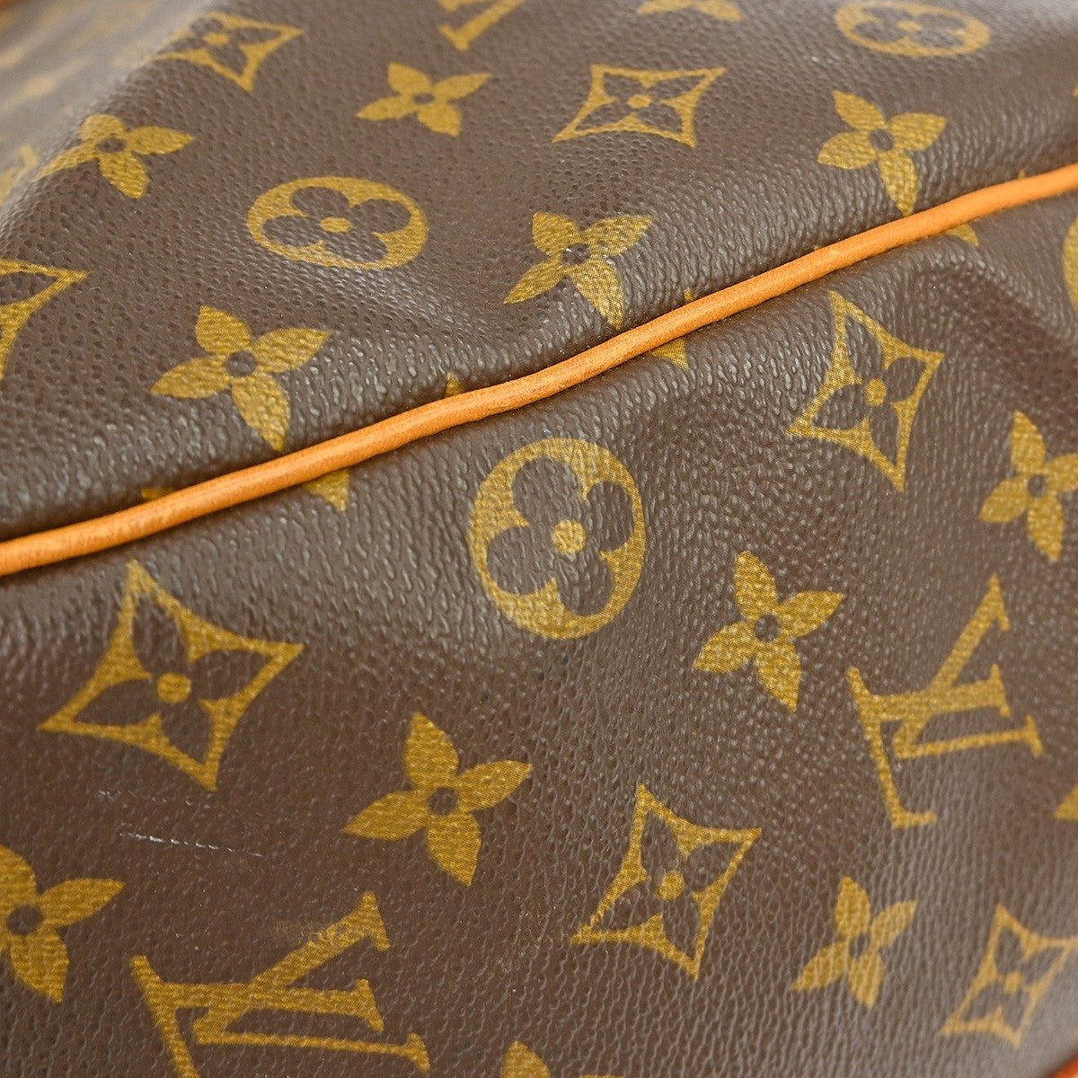 Louis Vuitton Keepall Bandoulière Monogram, Brown, Canvas, Travel Bag