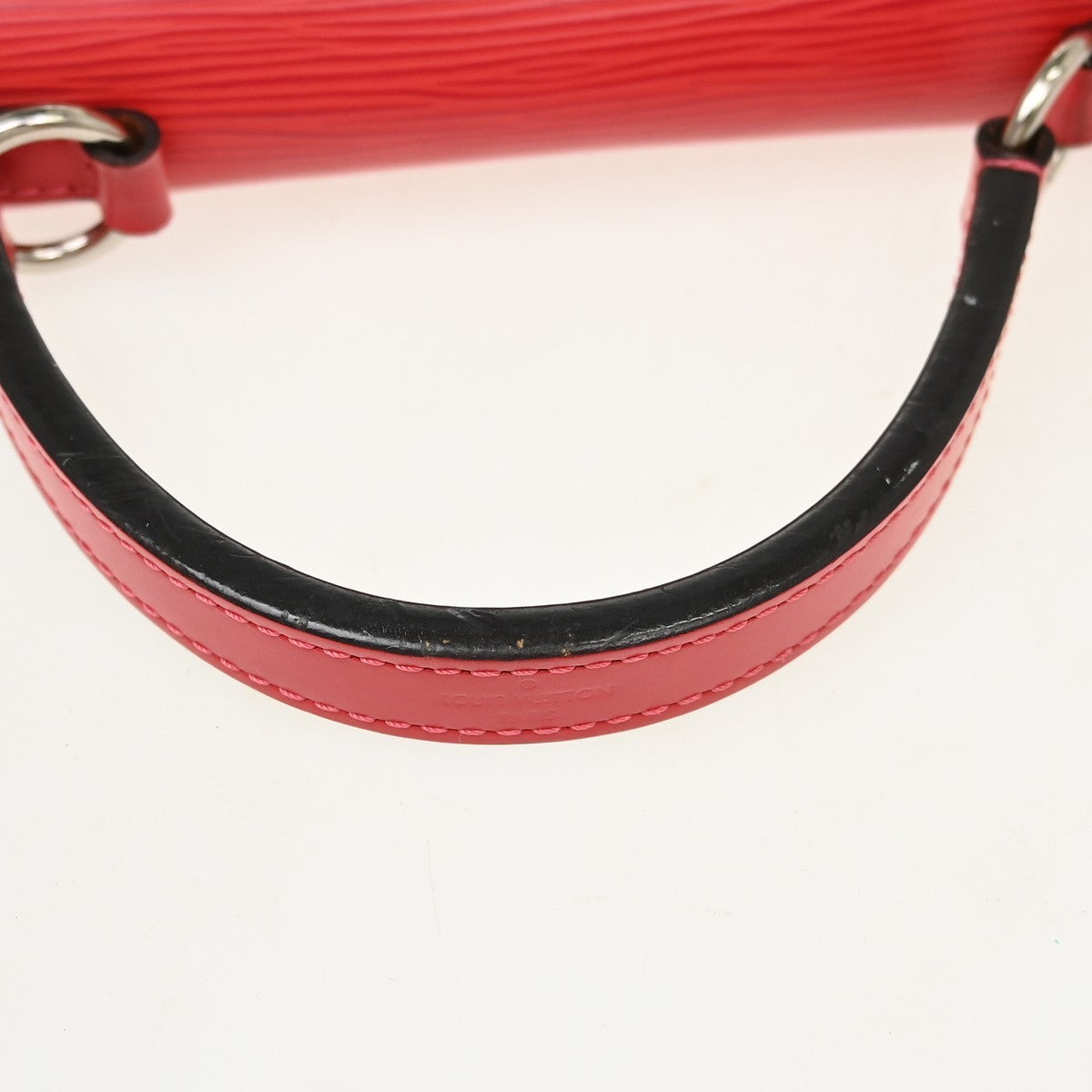 Louis Vuitton Cluny Top Handle Epi Leather, Red, Leather, Handbag