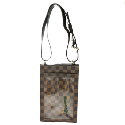 Louis Vuitton Portobello Messenger Damier, Brown, Canvas, Crossbody Bag