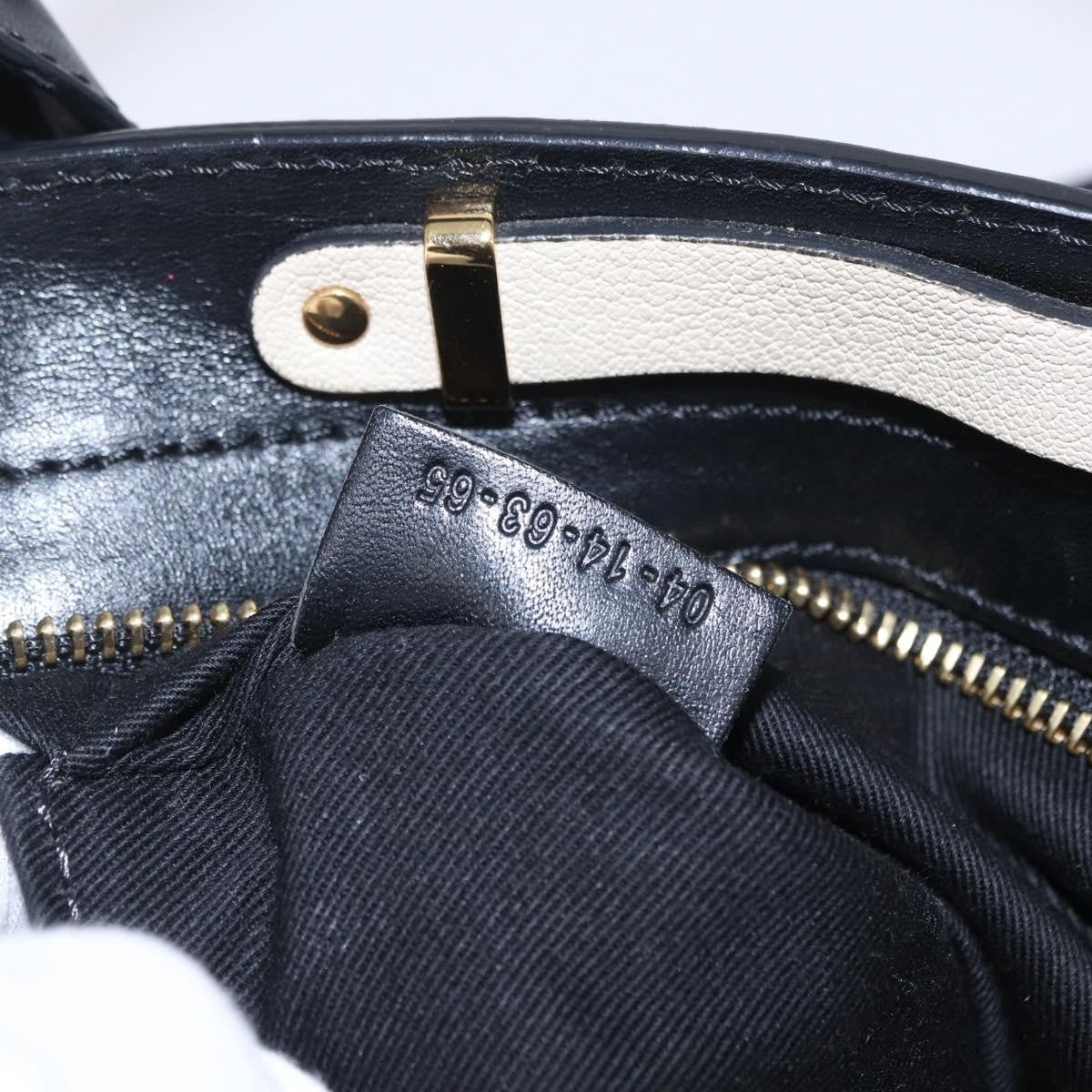 Chloe Alice Satchel Leather, Black, Leather, Handbag