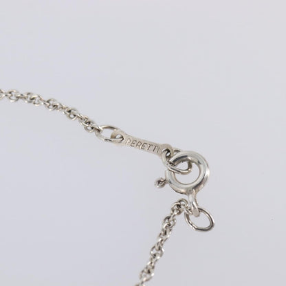Tiffany & Co. Elsa Peretti Open Heart Pendant Sterling Silver, Silver, Silver, Necklace