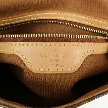 Louis Vuitton Looping Monogram Canvas, Brown, Canvas, Handbag