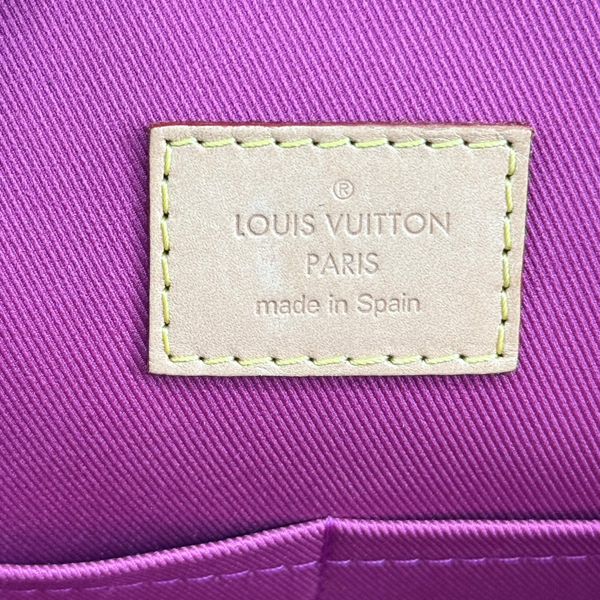 Louis Vuitton Cluny Top Handle Monogram Canvas, Brown, Canvas, Handbag