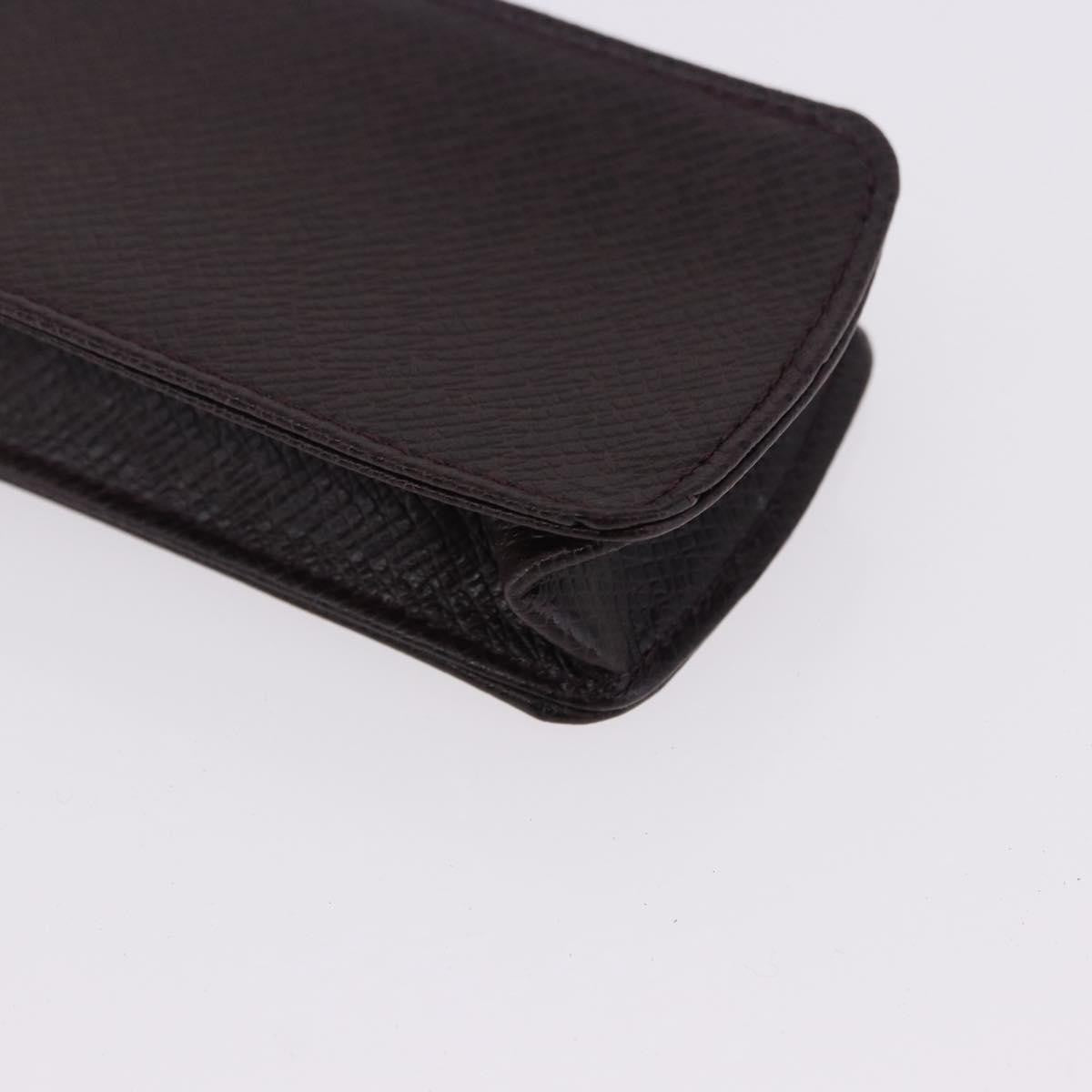 Louis Vuitton Etui à stylo Leather, Brown, Leather, Clutch