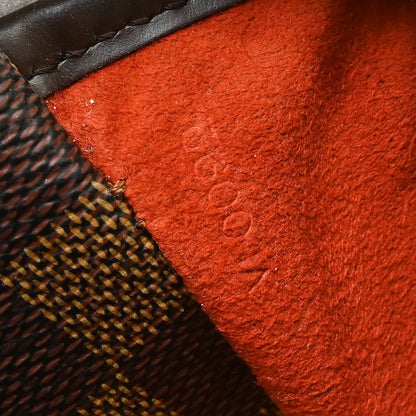 Louis Vuitton Ipanema Damier Ebene, Brown, Canvas, Shoulder Bag