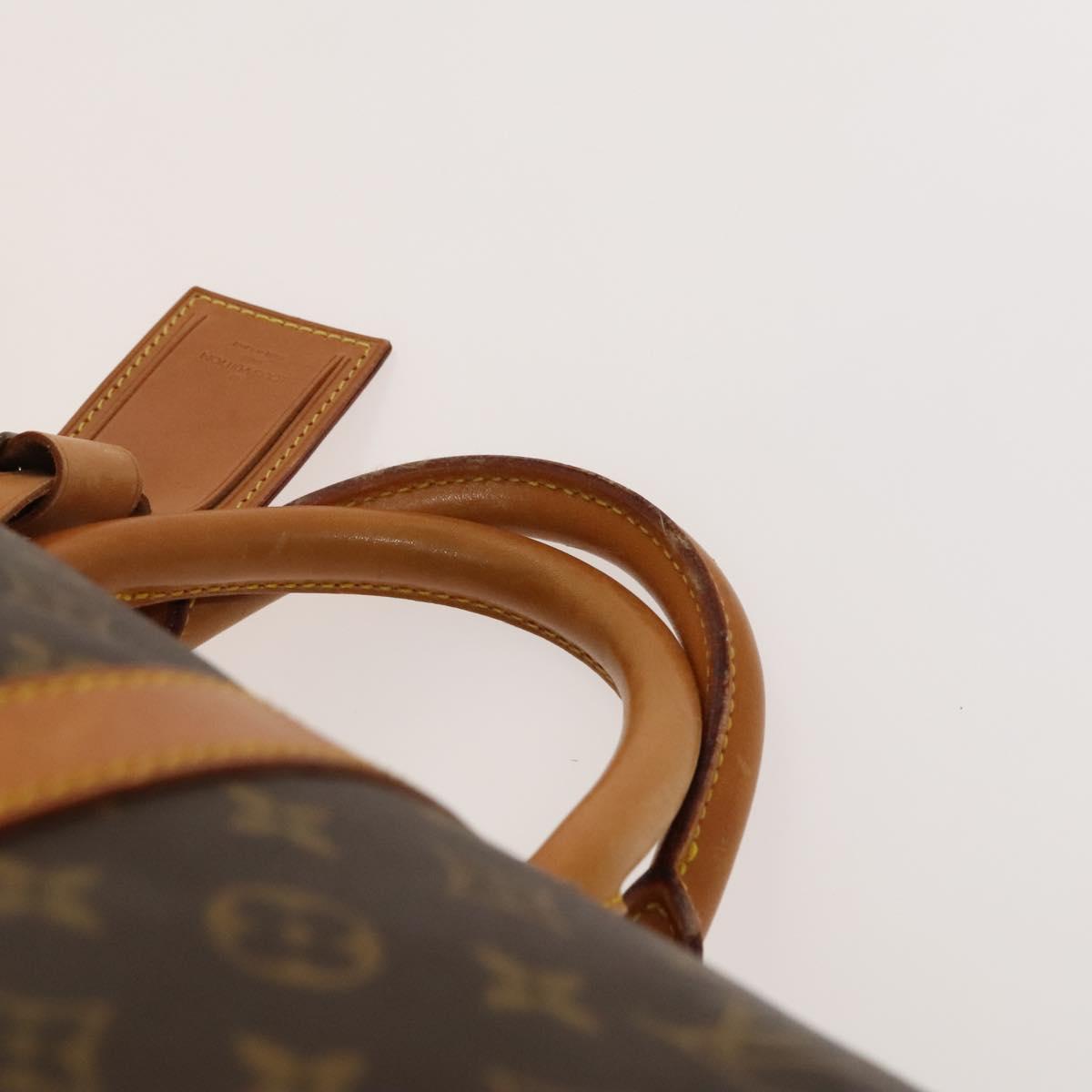 Louis Vuitton Keepall Bandouliere Bag Monogram Canvas, BROWN, CANVAS, Travel bag