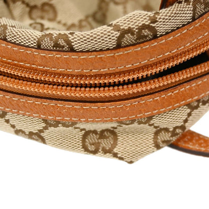 Gucci Zip Around Bowling GG Canvas, Beige, Canvas, Handbag