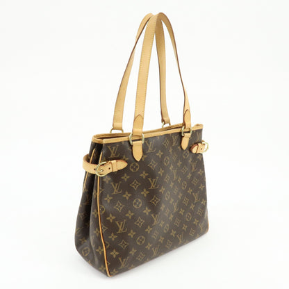 Louis Vuitton Batignolles Monogram Canvas, Brown, Canvas, Tote Bag
