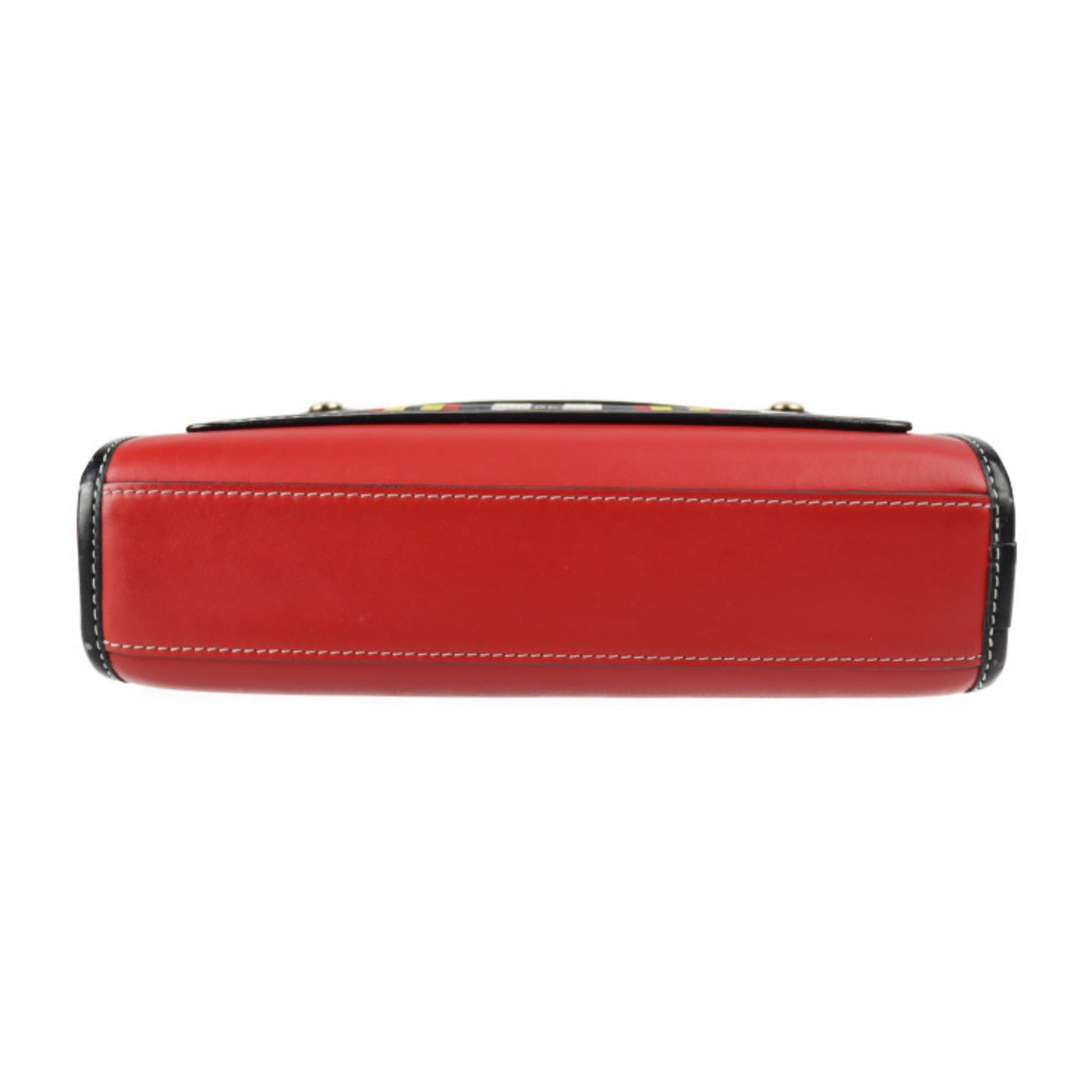 Burberry Mini Pocket Bag, Red, Leather, handbag