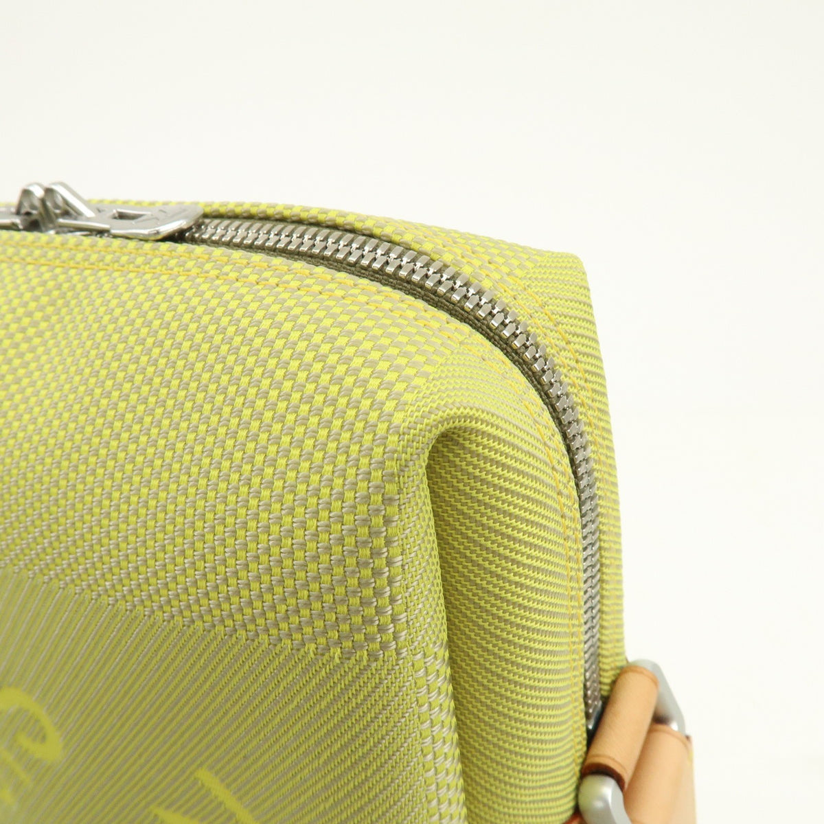 Louis Vuitton Cup Weathery Damier Geant Canvas, Green, Canvas, Handbag