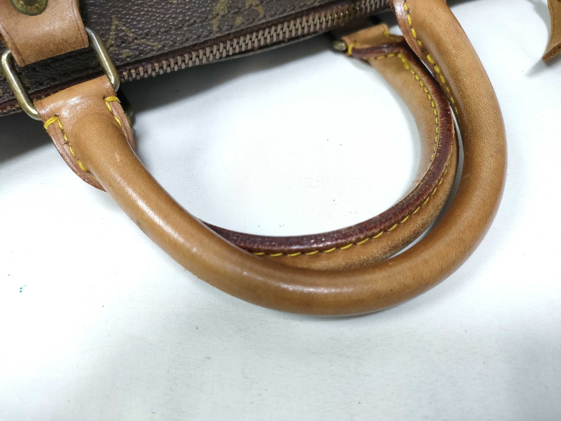 Louis Vuitton Speedy Monogram, Brown, Canvas, Handbag