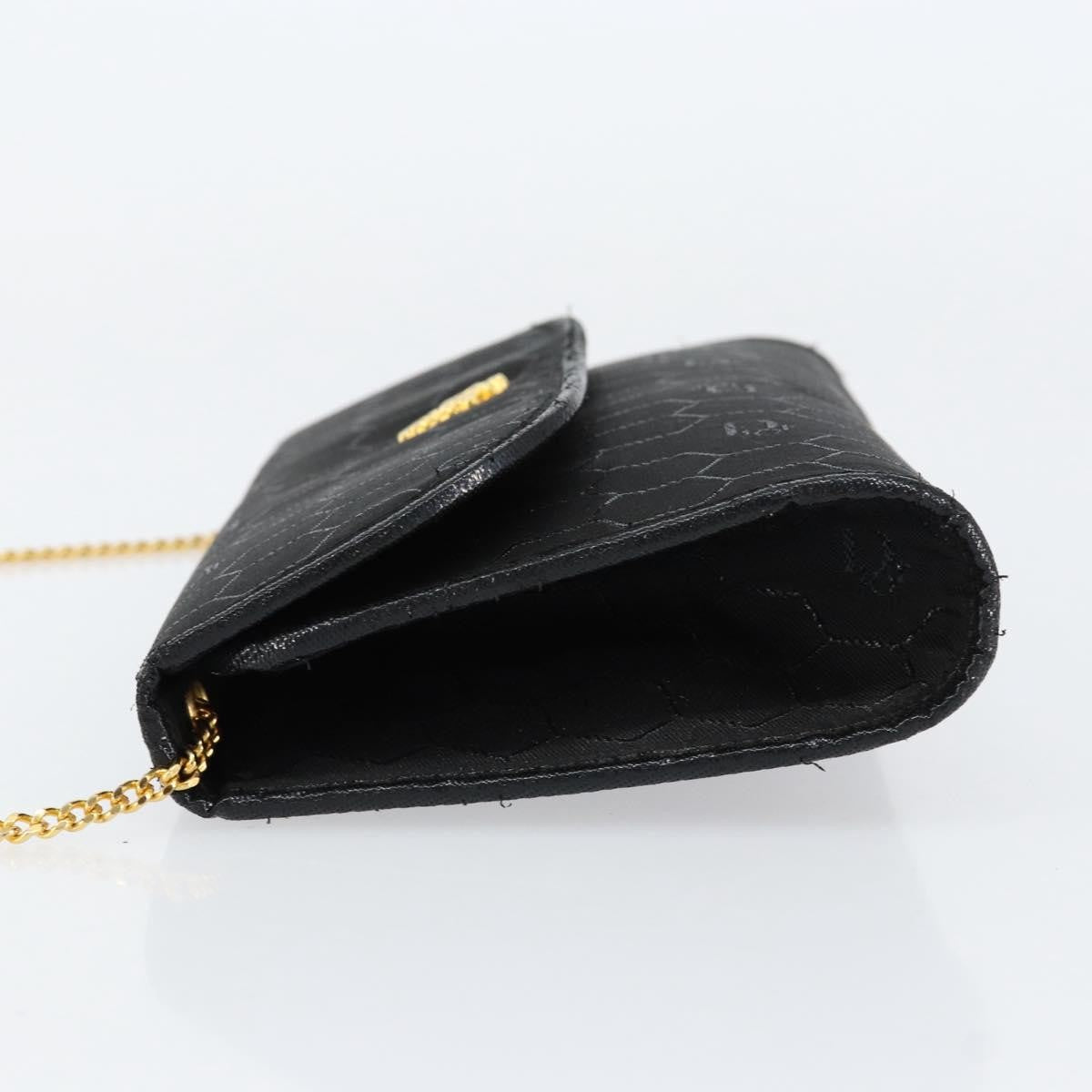 Christian Dior Vintage Honeycomb Canvas, Black, Canvas, Shoulder Bag