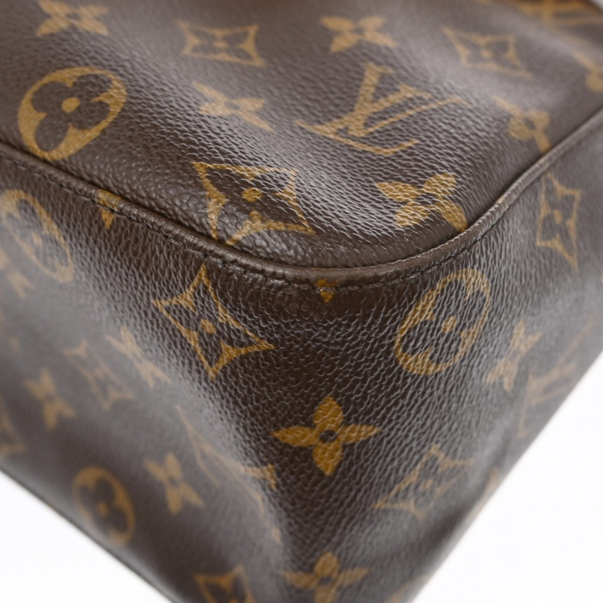 Louis Vuitton Looping Monogram Canvas, Brown, Canvas, Handbag