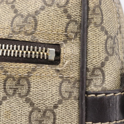 Gucci Front Zip Pocket Messenger GG Coated Canvas, Beige, Canvas, Shoulder Bag