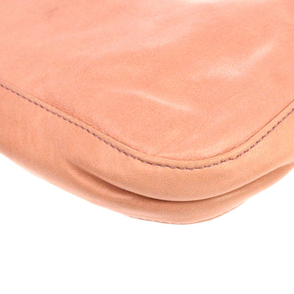 Fendi Baguette Leather, Pink, Leather, Handbag