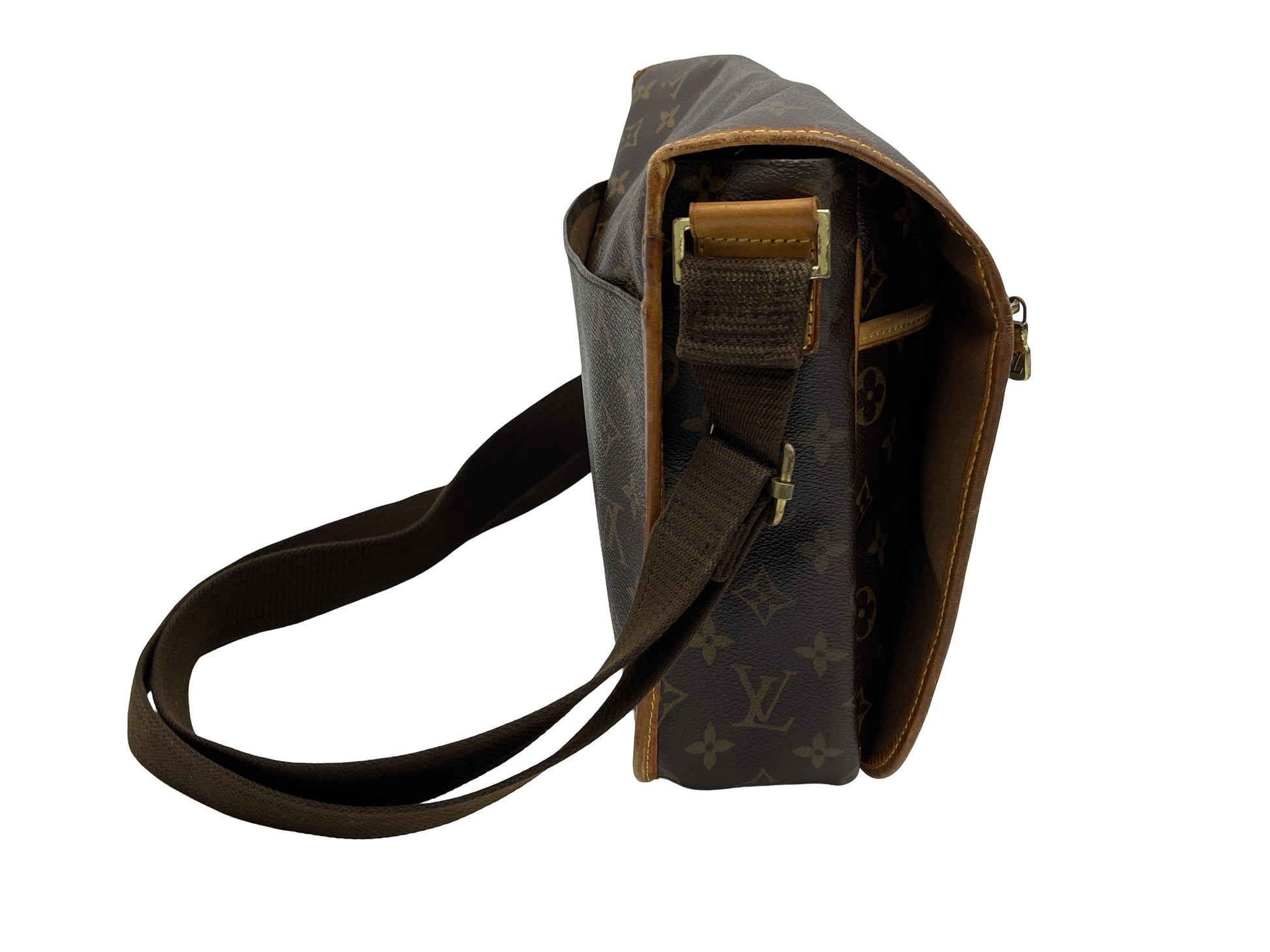 Louis Vuitton Messenger Monogram, Brown, Canvas, Shoulder Bag