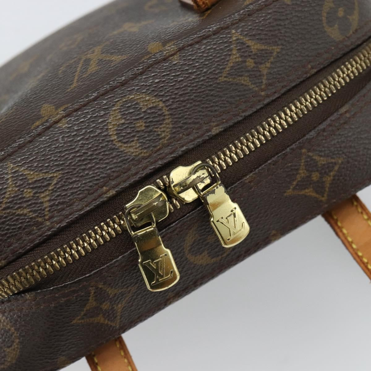 Louis Vuitton Spontini Monogram Canvas, Brown, Canvas, Handbag