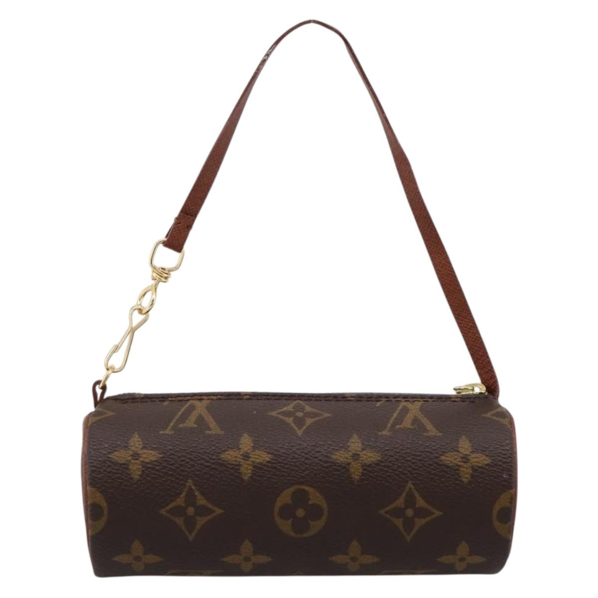 Louis Vuitton Papillon Pochette Monogram Canvas, Brown, Canvas, Clutch