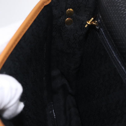 Saint Laurent Vintage Shoulder bag leather, Black, Leather, Shoulder Bag