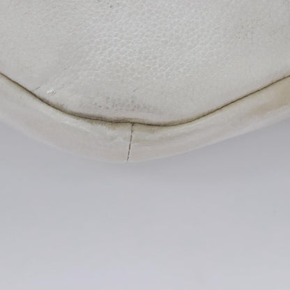 Gucci Logo Belt Leather with Enamel Buckle, White, Leather, Belt