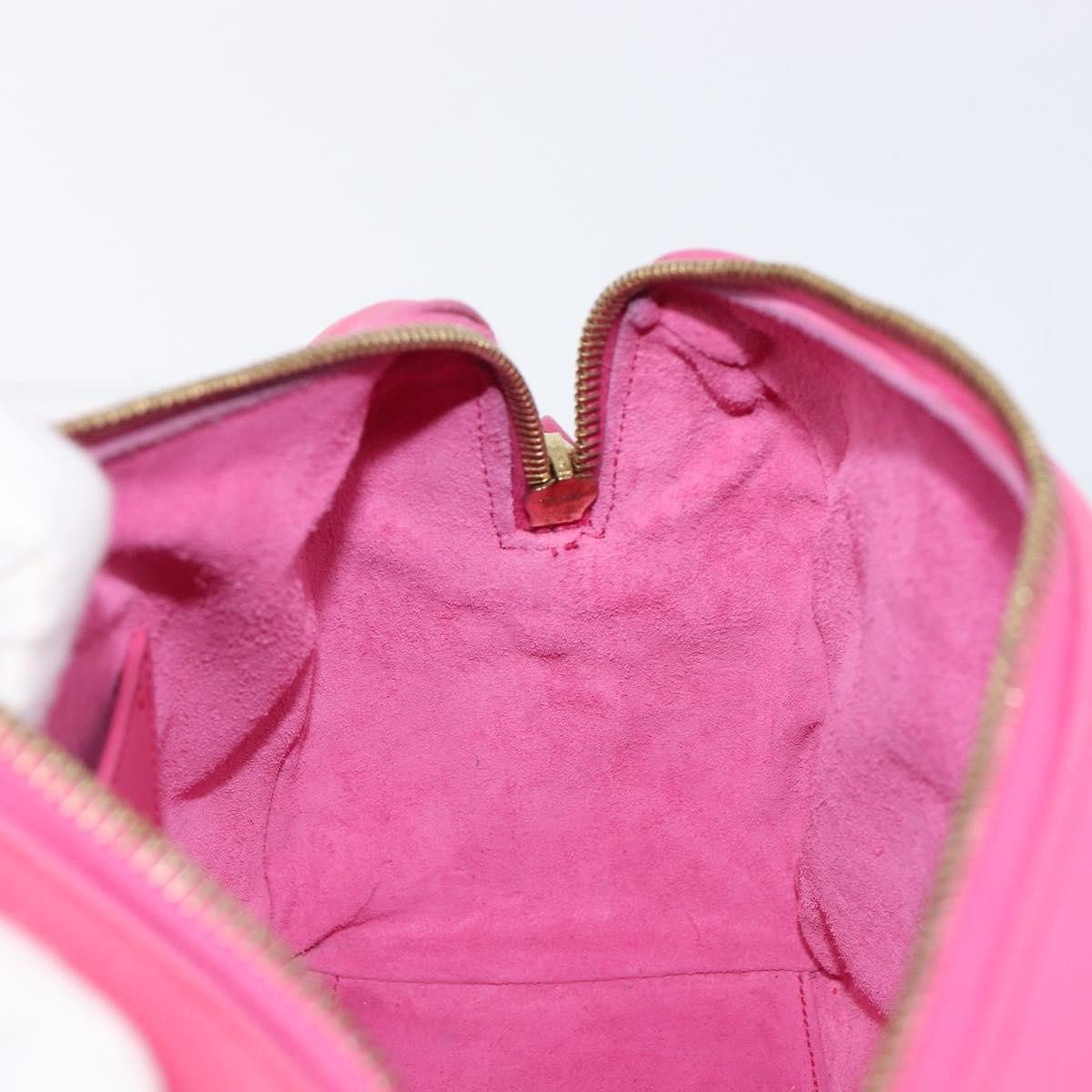 Saint Laurent Classic Duffle Leather, Pink, Leather, Handbag