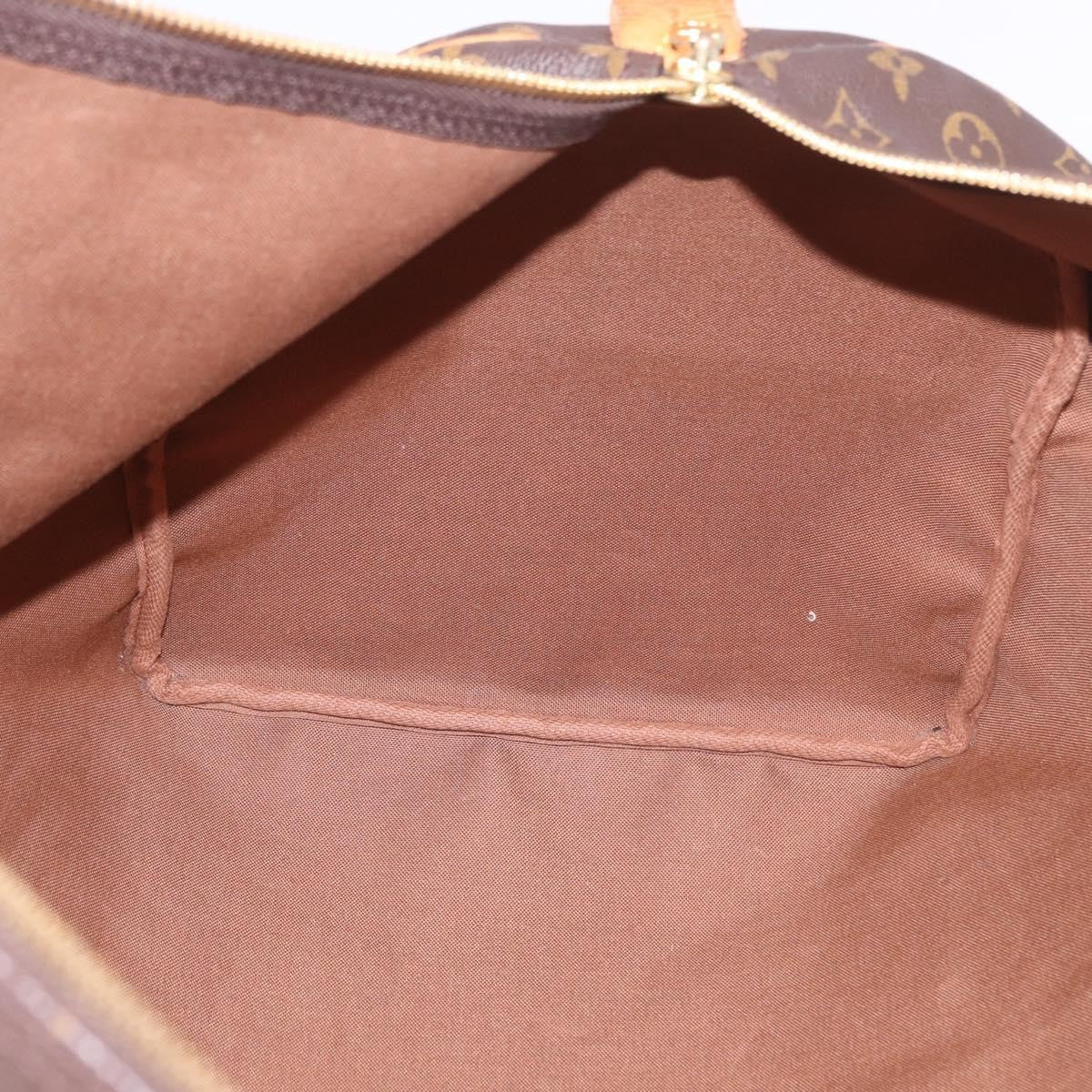 Louis Vuitton Keepall Monogram, Brown, Canvas, Travel Bag