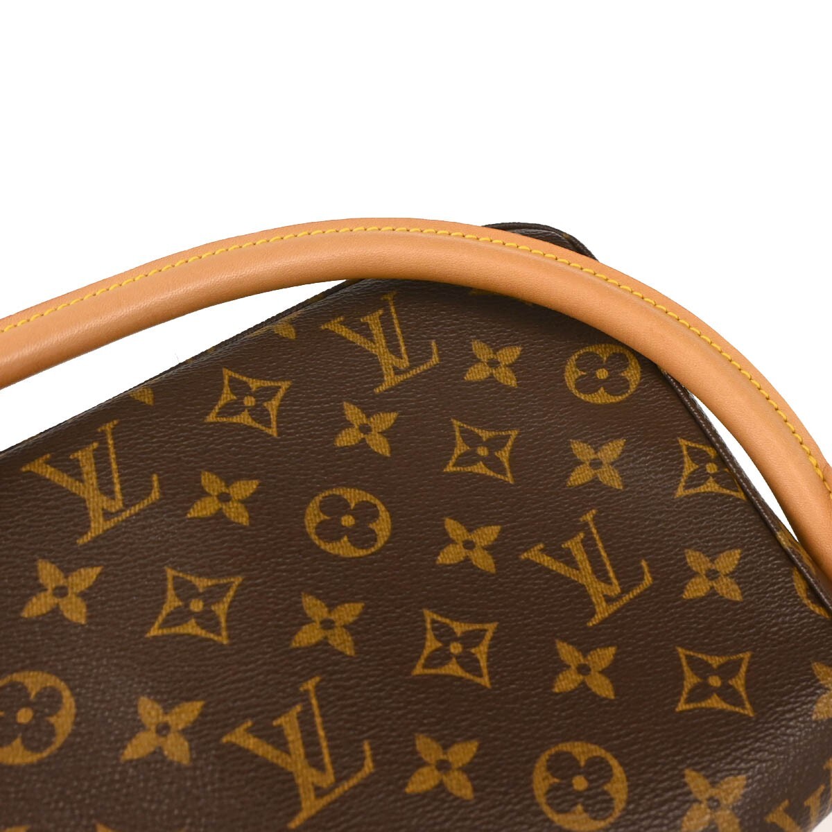 Louis Vuitton Looping Monogram Canvas, Brown, Canvas, Handbag