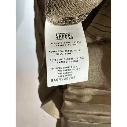 ALBERTA FERRETTI Pleated Silk Dress