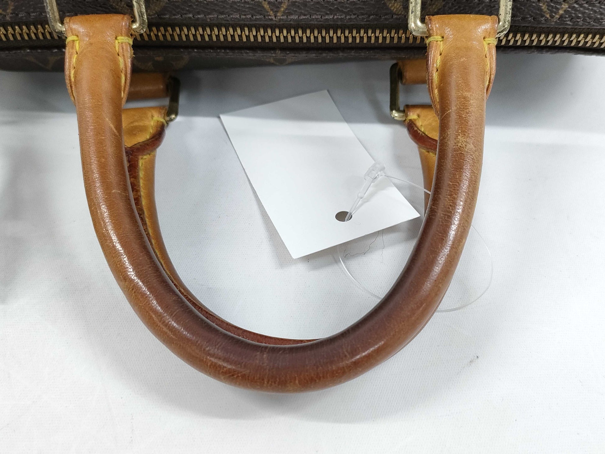 Louis Vuitton Speedy Handbag Monogram Canvas, Brown, Canvas, Handbag