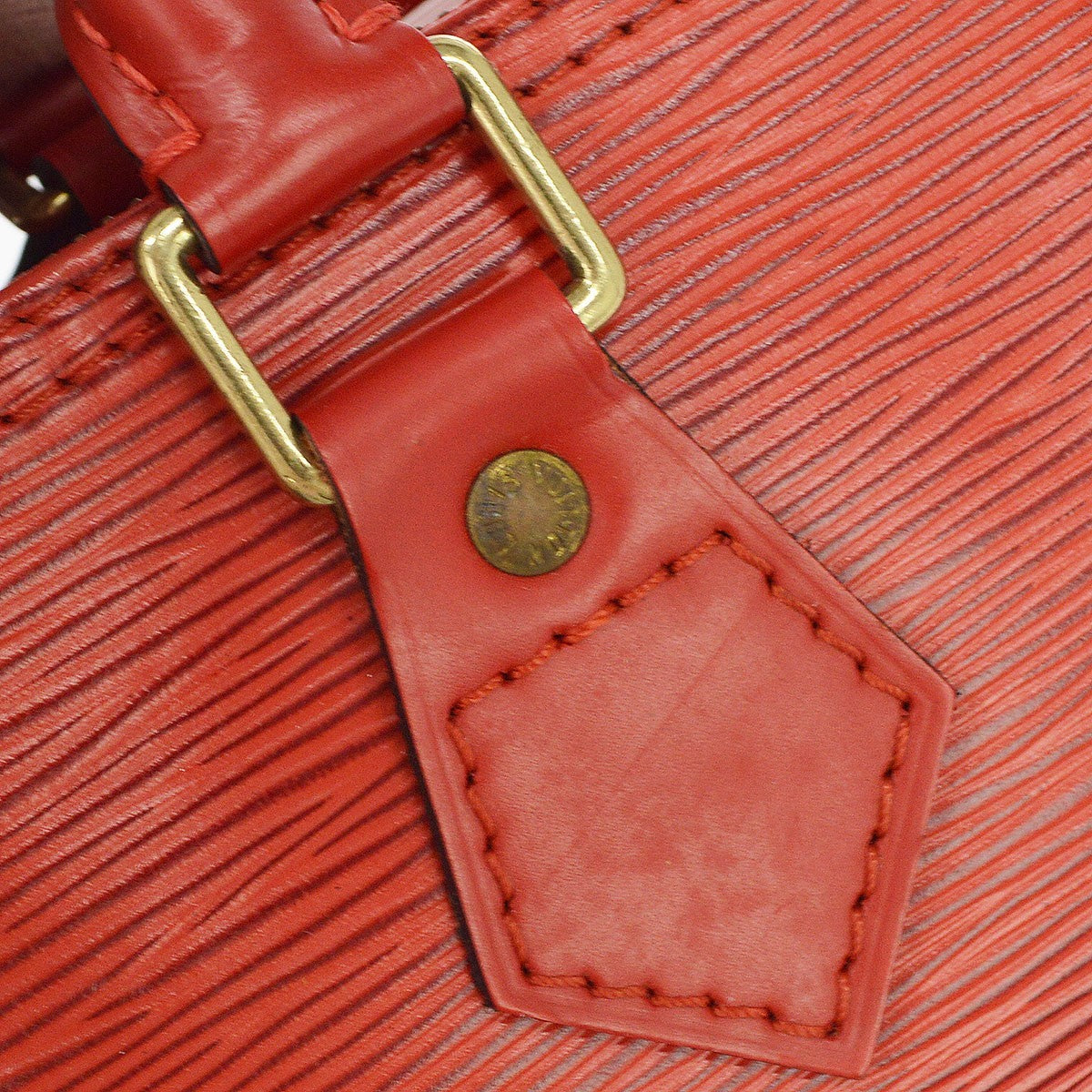 Louis Vuitton Speedy Epi Leather, Red, Leather, Handbag